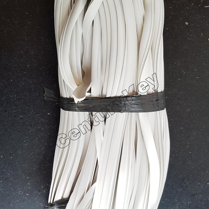 Karet Lis Sekoneng 078B C Besar Putih White Kaca Mati 40 Meter 078 B