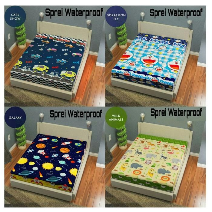 SPREI WATERPROOF MOTIF 150 X 200