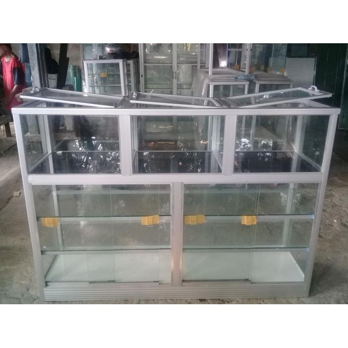 Etalase + tempat beras