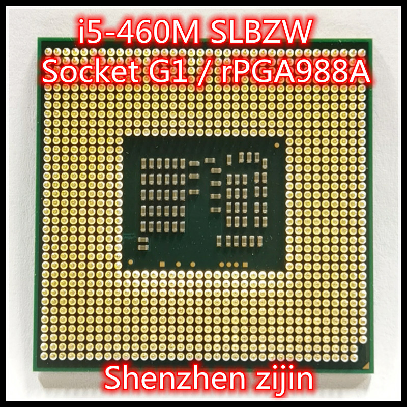 i5-460M i5 460M SLBZW 2.5 GHz Dual-Core Quad-Thread Processor 3W 35W