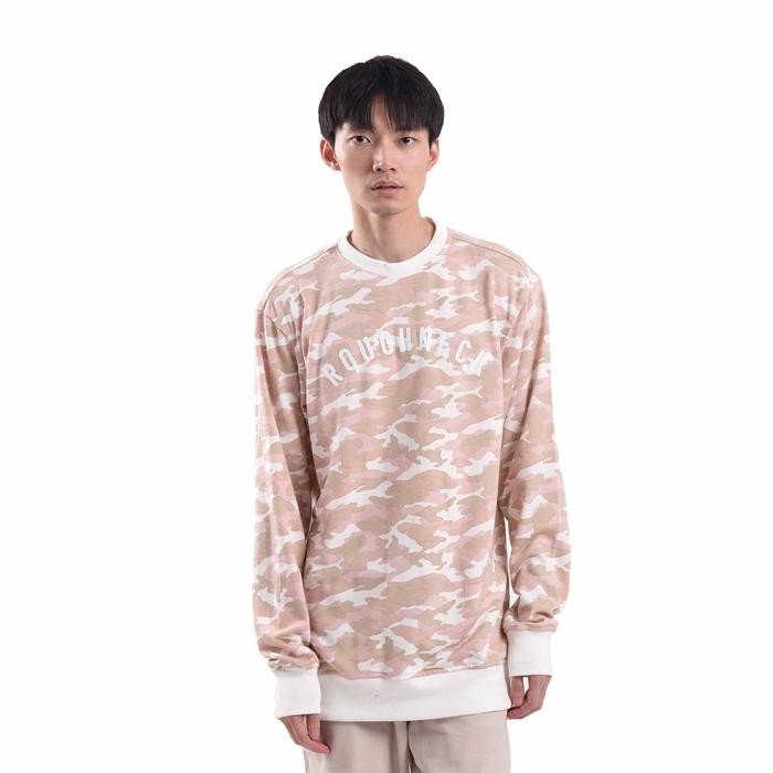Roughneck SS268 Cambodia Camo Sig White Crewneck terlaris
