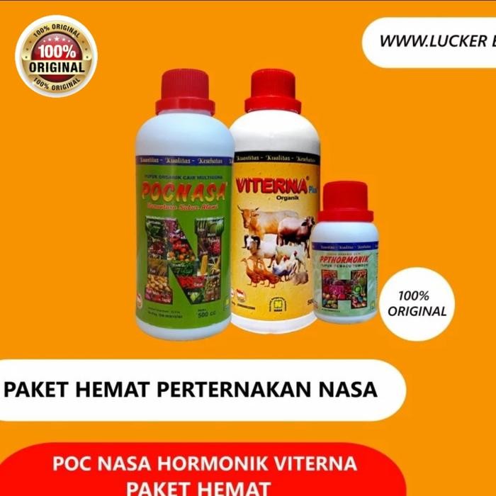 PAKET PENGGEMUK TERNAK NASA /AYAM / KAMBING/ SAPI / OBAT PENGGEMUK ORI