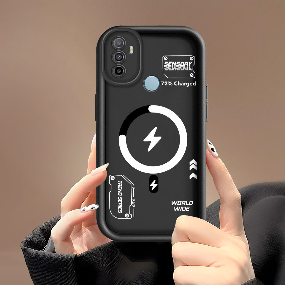 Casing Hp Untuk OPPO A53 A33 2020 Phone Case Silikon Softcase Mode Soft Cassing Cover Kesing Pria Ce