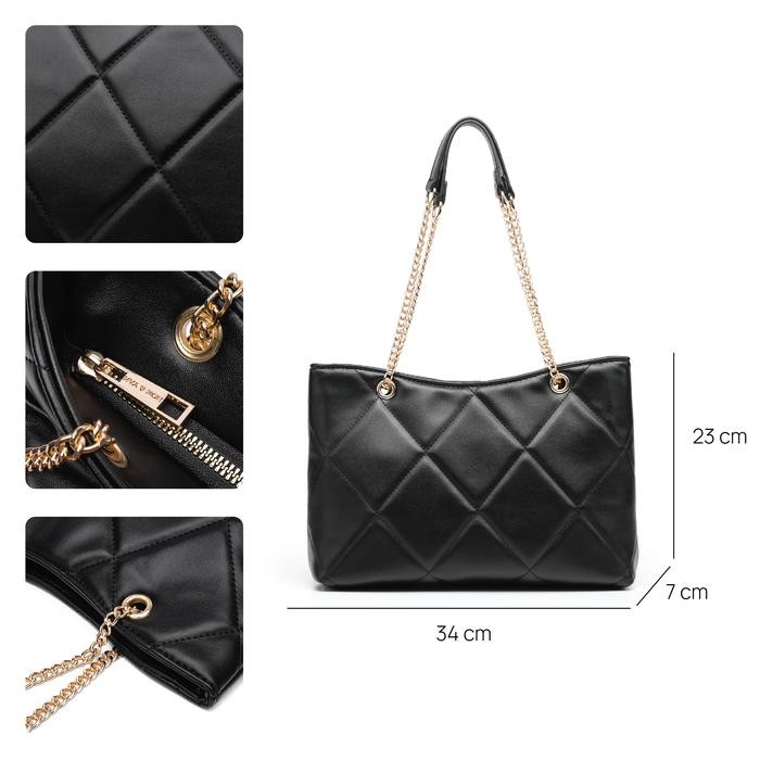 STOK TERBATAS  HONYAN LIVE TOTEBAG WANITA KULIT TAS BAHU KULIAH BRANDED ORIGINAL - JENNIFER