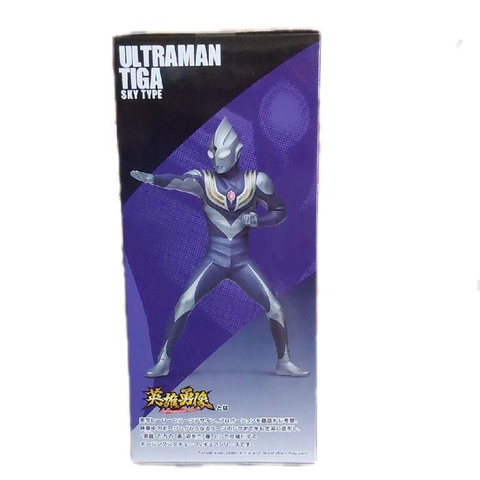 Figur Ultraman Tiga Hero'S Brave Sky Night 19086 [Original Bandai]