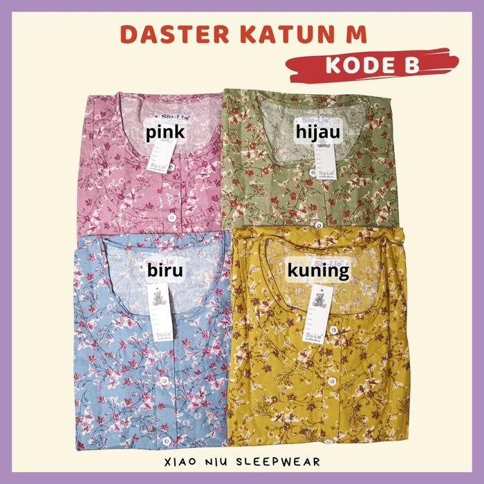 6XB6  Daster Katun Busui Siu-Lie Size M / Daster Jumbo