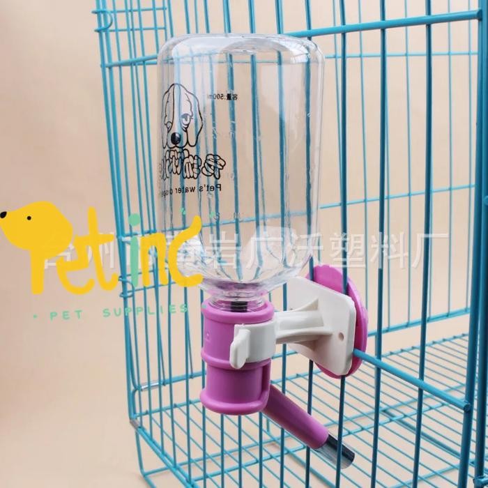 Pet anti leak cage bottle