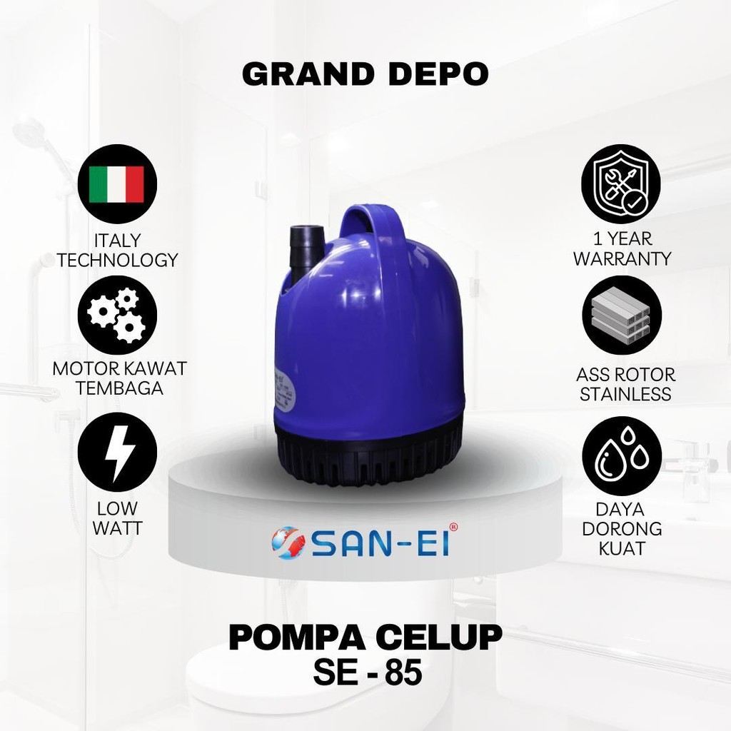 San Ei Pompa Air Celup SE 85 / Pompa Celup San Ei