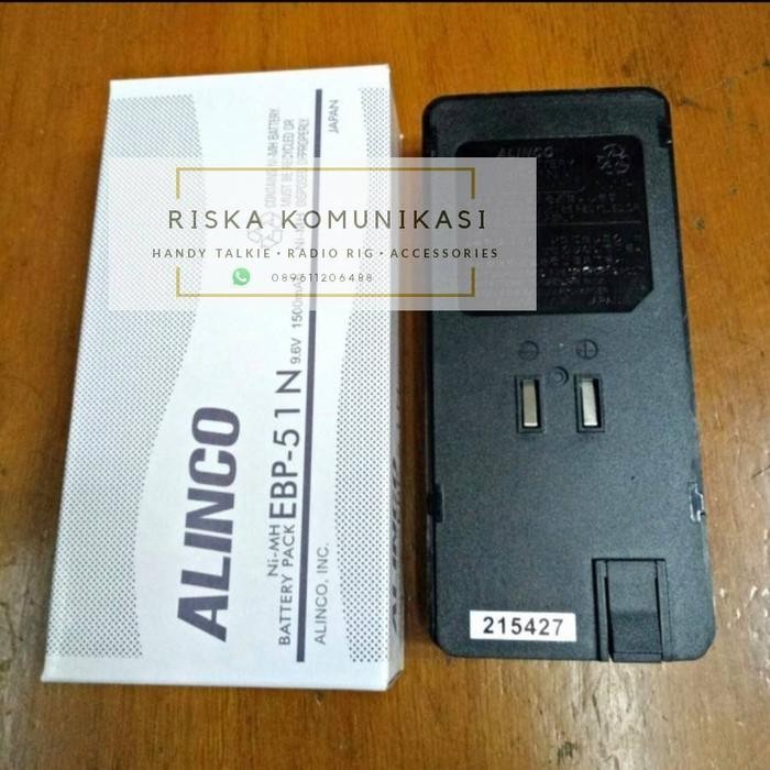 Ready Batre HT Alinco Dj 196 / Dj 195 EBP-51N -Batre HT Alinco Dj 496 Baru