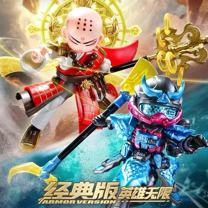 Ready Blokees Hero Infinity Tang SanZang Sha Wujing Hero Spire 25 26