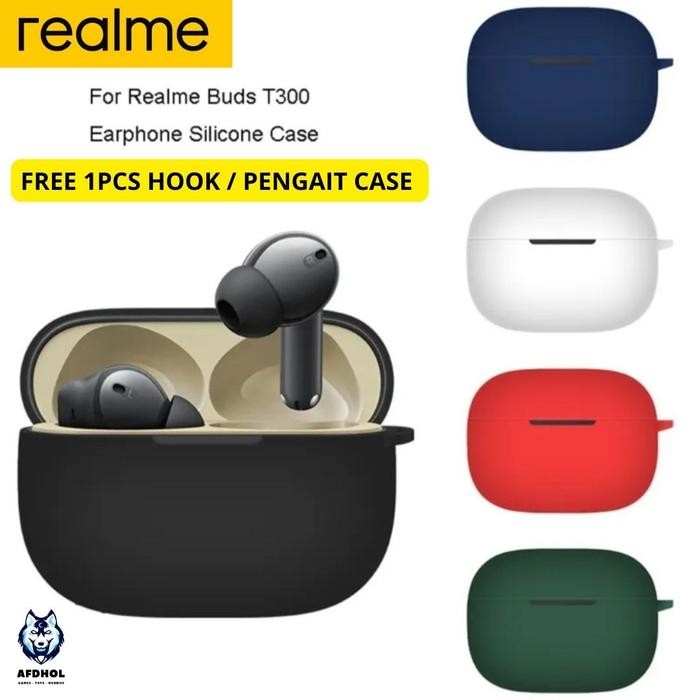 BUMPER TPU SOFT CASE FOR REALME BUDS T300 TWS COVER SHELL CASING SILICONE FOR REALME BUDS T300