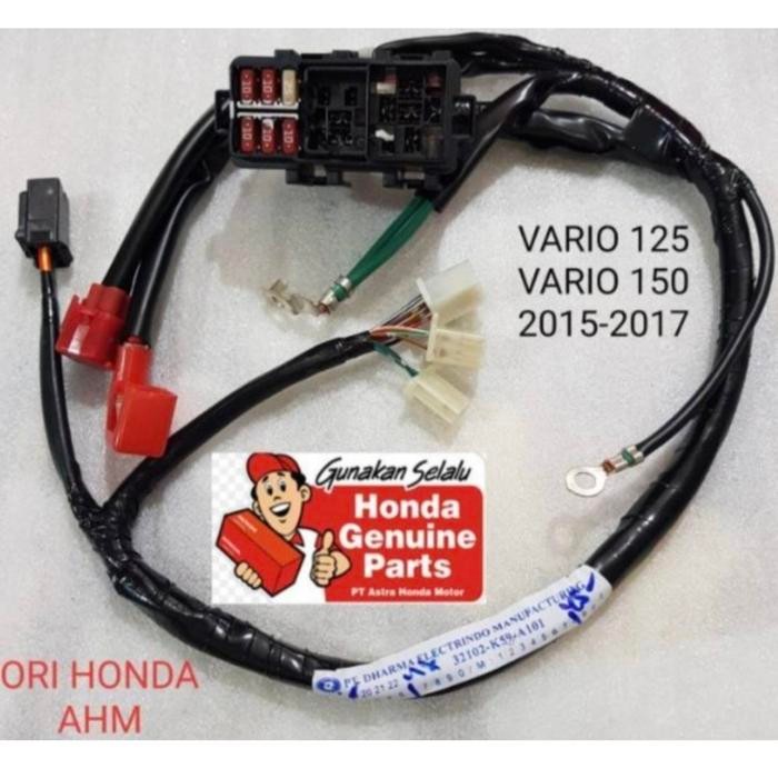 Rumah Box Sekring Sub Harness Kabel Baterai Bagian Aki Vario 125 150