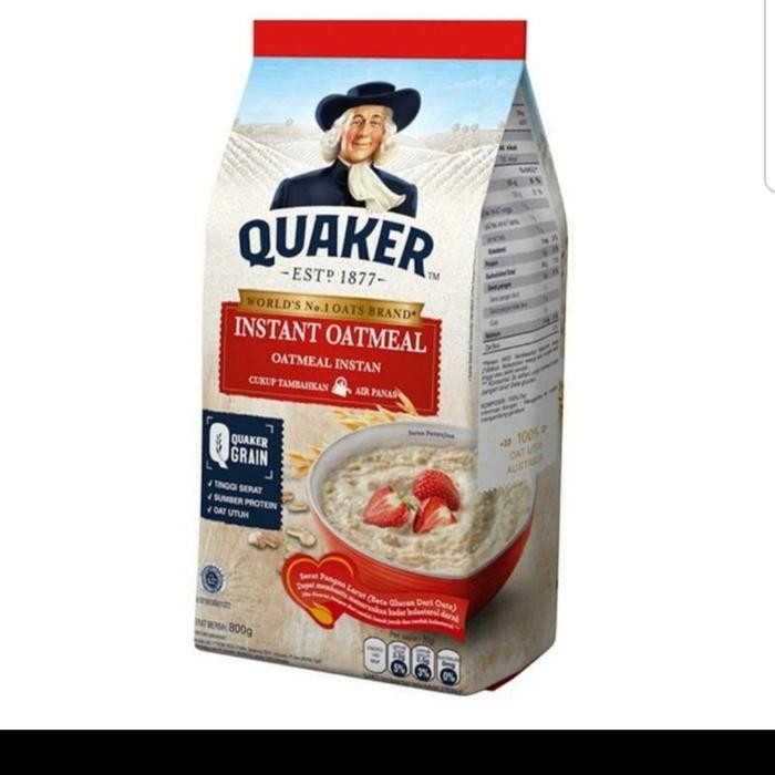 instanGasPoll- Quaker Instant Oatmeal 800 Gr Free Mangkok Edisi Ramadhan