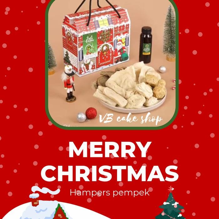 PEMPEK MIX ISI 10PC FROZEN HAMPERS NATAL CHRISTMAS