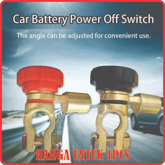 Switch Accu Saklar Accu Saklar Baterai Switch Bateray 6 / 12 / 24V