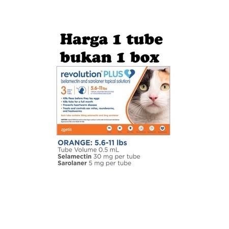 Revolution Plus Orange For Cat 2.6-5Kg