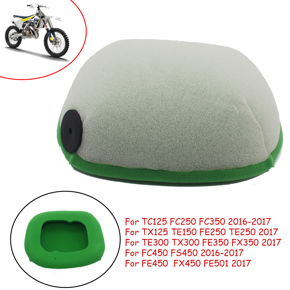 Motorcycle Air Intake Filter Sponge Air Filter Foam Cleaner For
