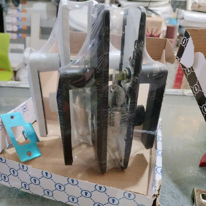 Terlaris kunci pintu kamar mandi UPVC model gagang SALE