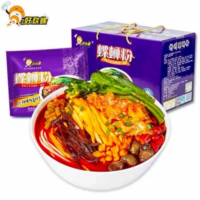 Breakfeast- Luosifen Hao Huan Luo Luosifen - Mie Instant Snail Rice Noodles 400G