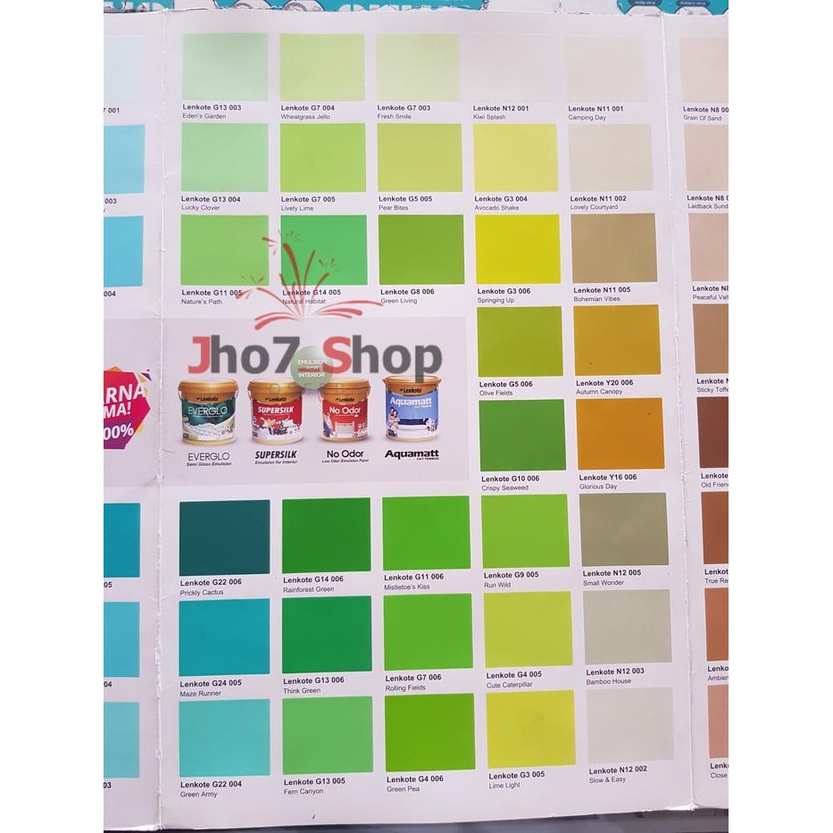 Cat Genteng Avitex Roof Tinting 5 Kg Avian Brand