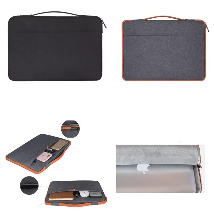 JK TAS LAPTOP SOFTCASE SLEEVE MACBOOK 14" INCH 15.6 INCH WATERPROOF ST003