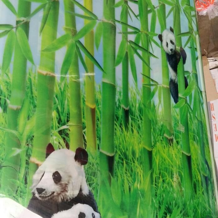 PilihanBaru- Fiber Penutup Pagar Motif / Fiber Pagar Motif. Motif Bambu