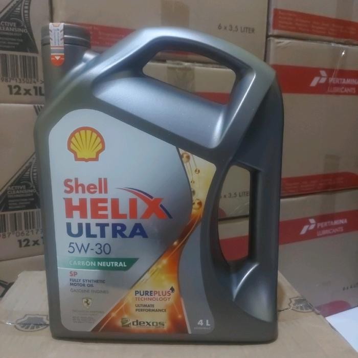 OLI MOBIL SHELL HELIX ULTRA KEMASAN 4 LITER