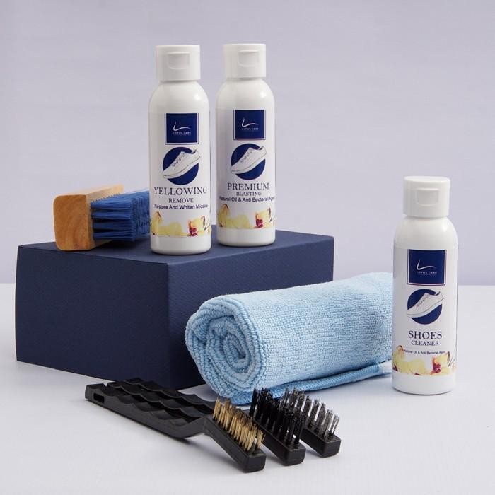 PROMO!! Lotus Premium Paket Starter Minipack Usaha Laundry Sepatu Rumahan - Pembersih Sepatu Canvas
