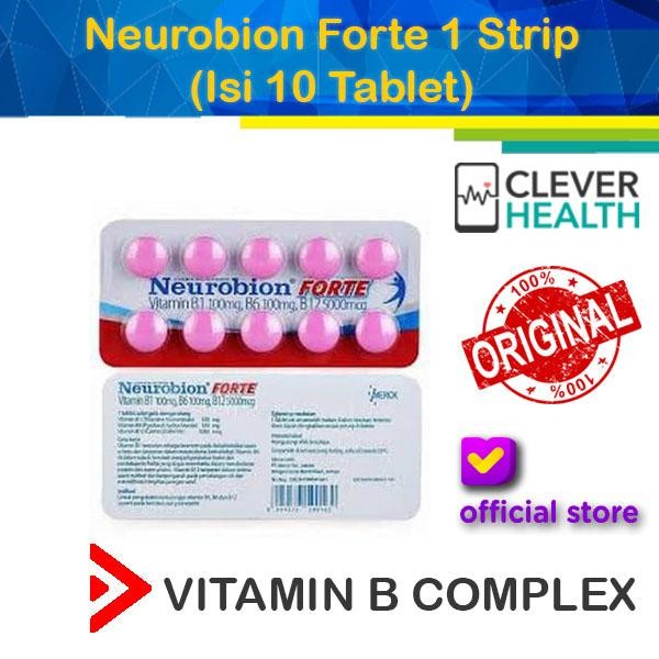 eoug- Neurobion Forte 1 Strip Isi 10'S/ Vitamin B Complex
