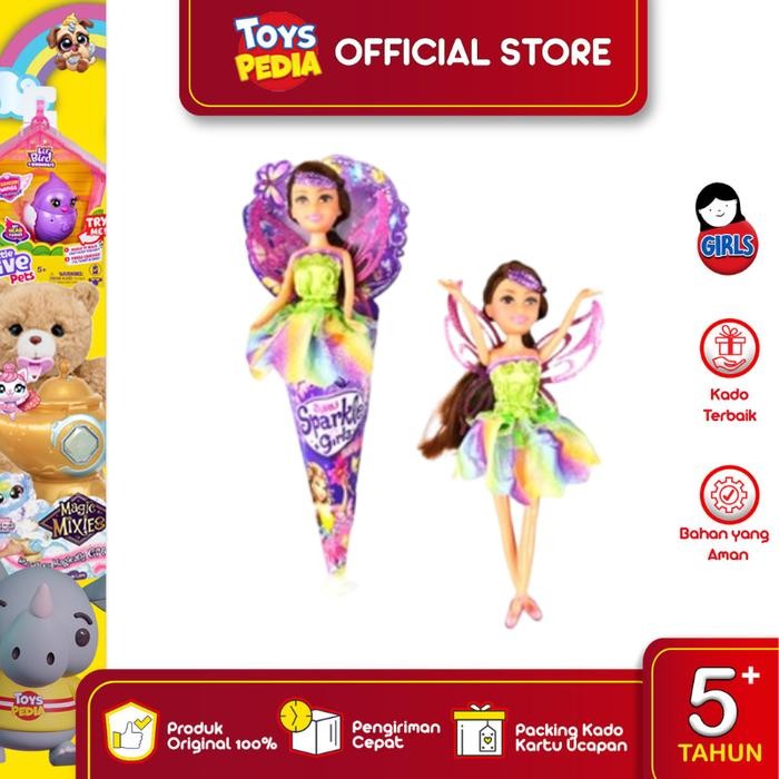 ffy3- Mainan Boneka Sparkle Girlz Fairy Princess