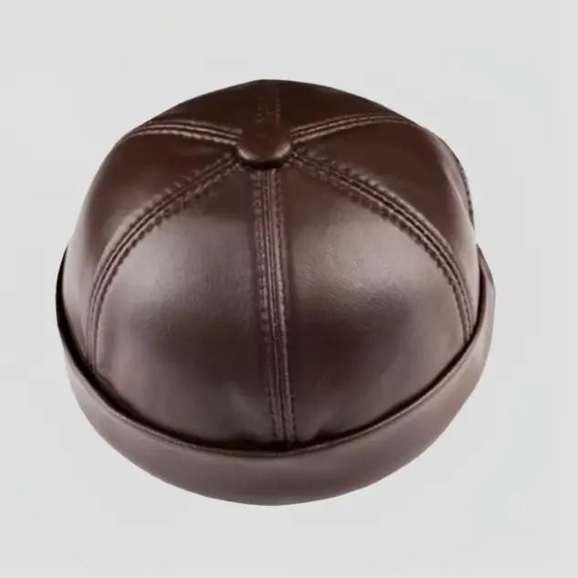 ASLI Topi PECI POLOS MUSLIM MIKI HAT DEWASA PECI Songkok HAJI KULIT ASLI GARUT KOPIAH UAS - PECI UAS