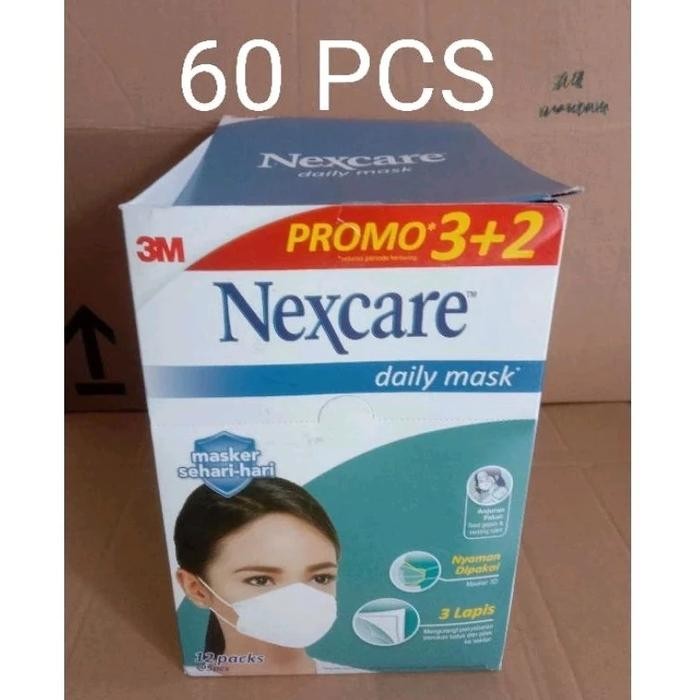 KJB Masker Nexcare Earloop box isi 36 pcs