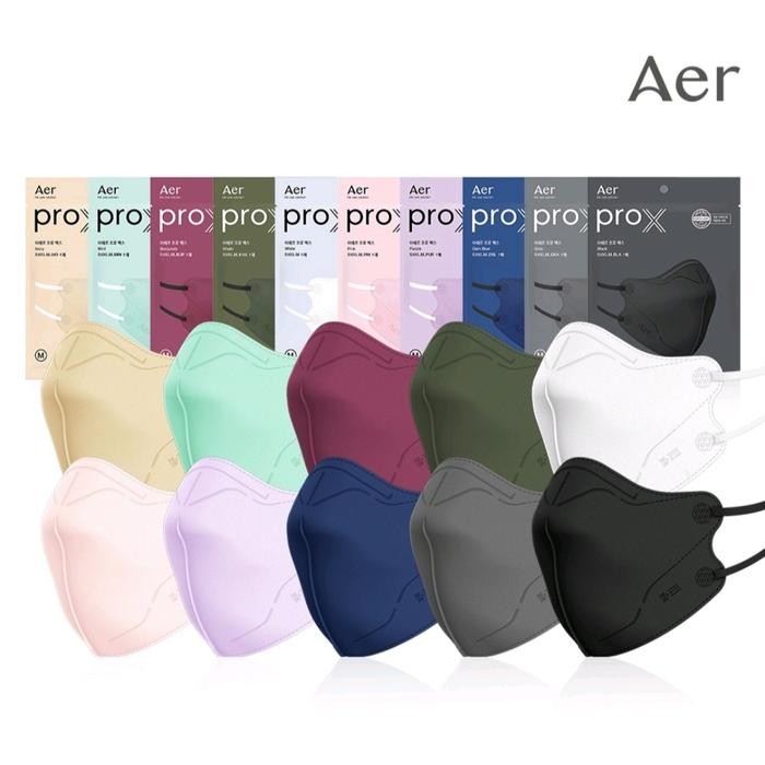 KJB Aer Pro X Mask Premium Masker 4 Ply MB Filter Ori Korea