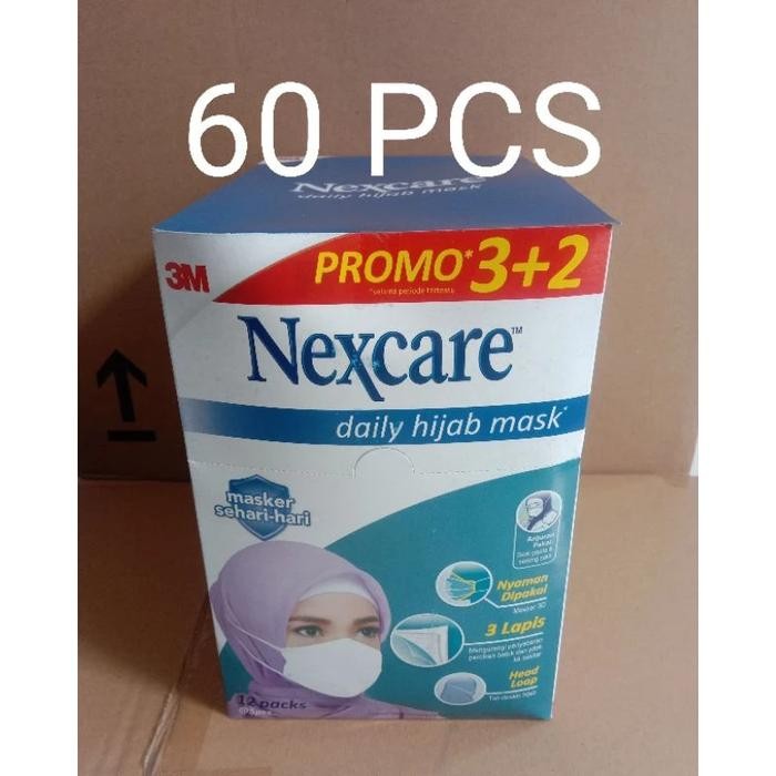 KJB Masker Nexcare Hijab box isi 24 pcs