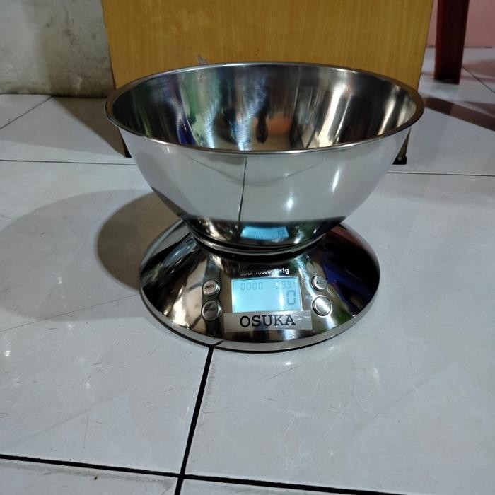Goto Smart - Timbangan Kue Timbangan Dapur Camry 5 Kg Stainless