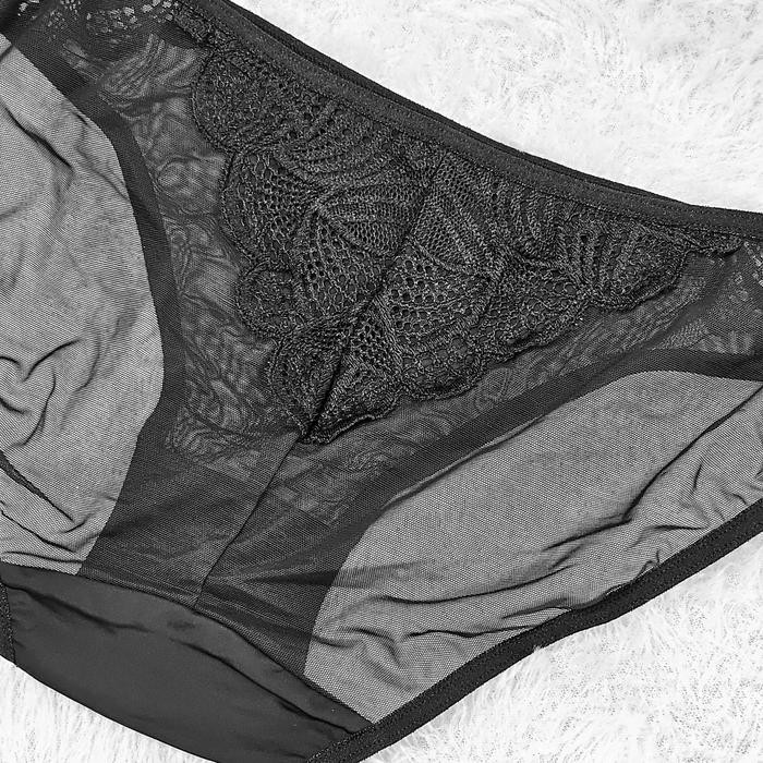 PANTY MINI WACOAL SEXY LOOK WANITA BLACK IP 4338 R1 CELANA DALAM CD TRANSPARAN TEMBUS PANDANG