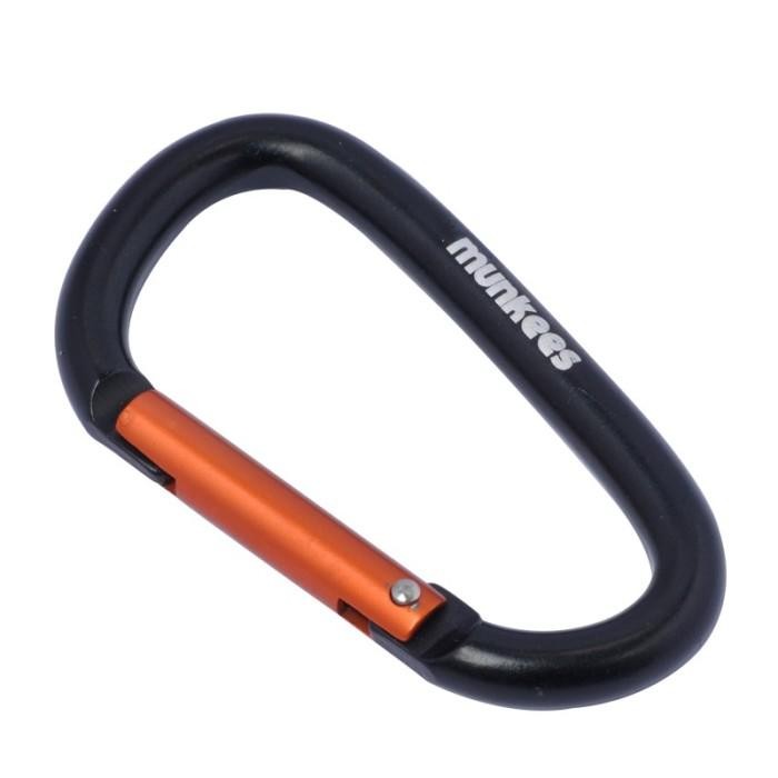 Spo- Carabiner Premium Munkees D-Shape 3205-3206