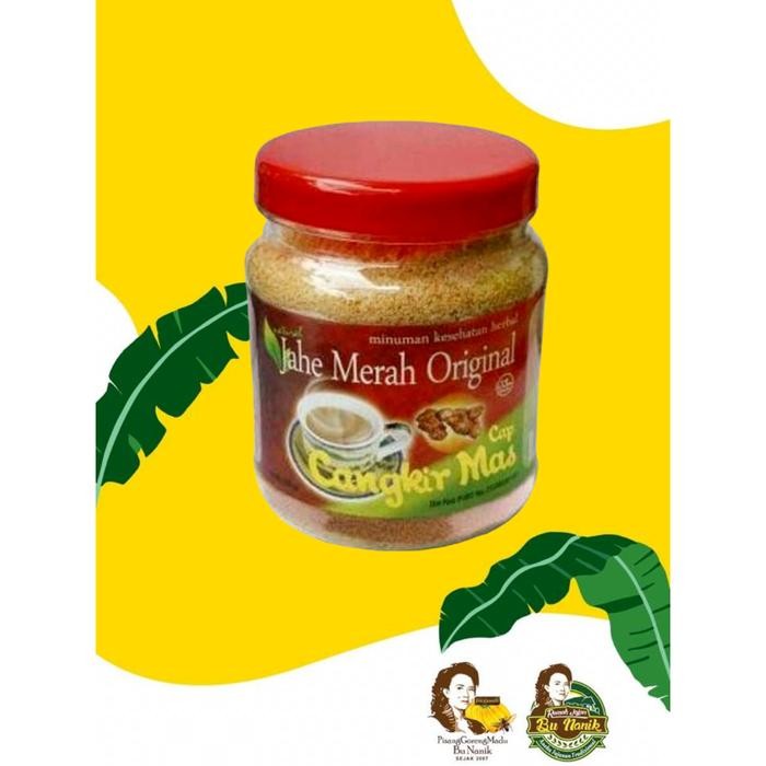 Eat,- Jahe Merah Cangkir Mas / Minuman Jahe Bubuk