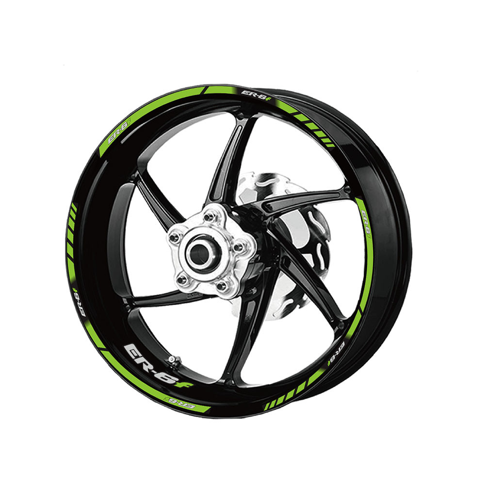 Hot Sale Reflective Wheel Styling Stickers Front Rear Rims High Adhesion Sticker Waterproof Rim Deca