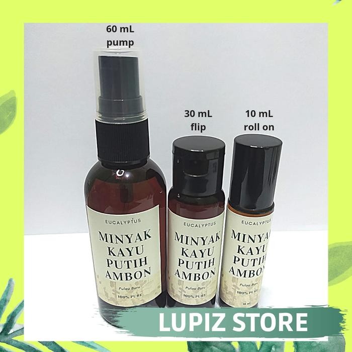 PAKET MINYAK KAYU PUTIH AMBON EUCALYPTUS OIL