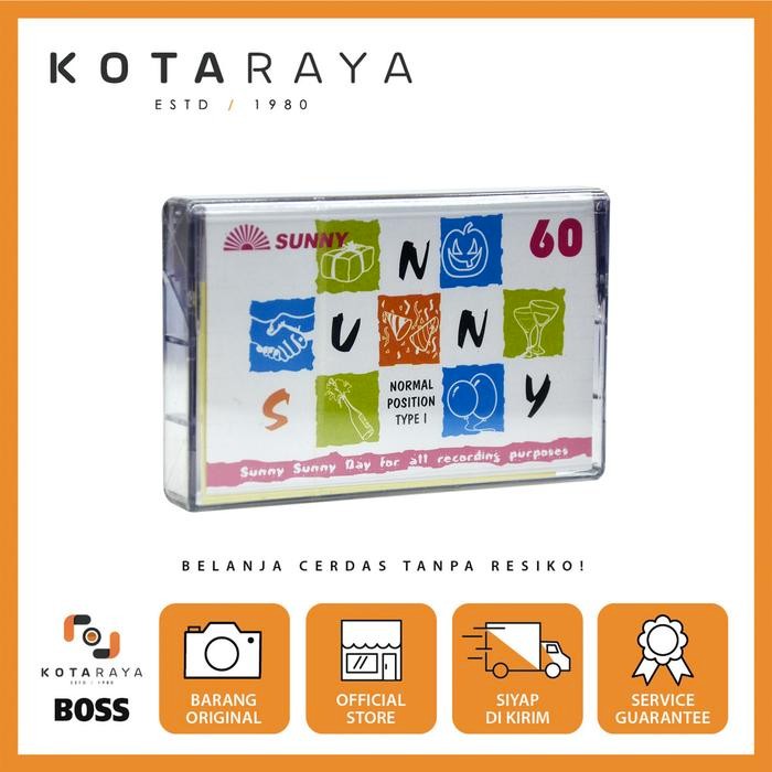 q1k9- Sunny 60 Kaset Pita Tape Kosong