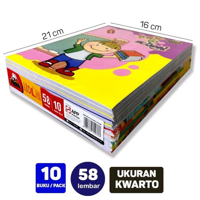 p8lo- Dodo 58 Buku Tulis Dodo Isi 58 Lembar / Buku Tipis Dodo By Sinarmas 2