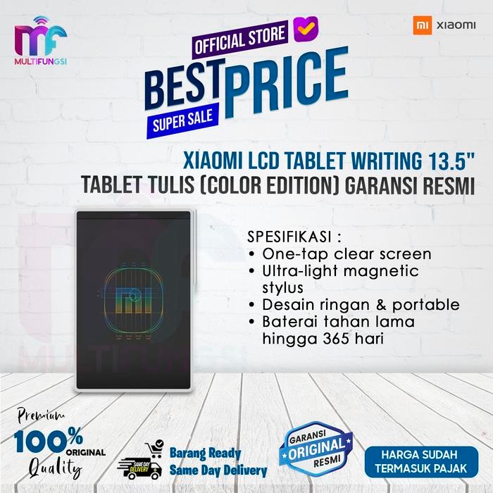 XiaomI LCD Tablet Writing 13.5" / Tablet Tulis (Color Edition) Garansi Resmi