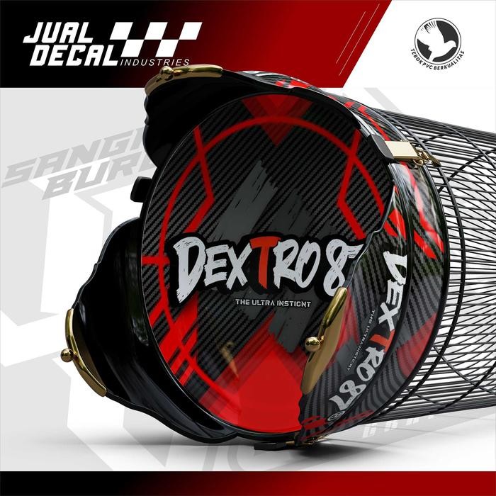 ORIGINAL Stiker Sangkar BNR 2025 GATOR Lovebird Batman Pleci Helopet Decal Tebok Burung Custom