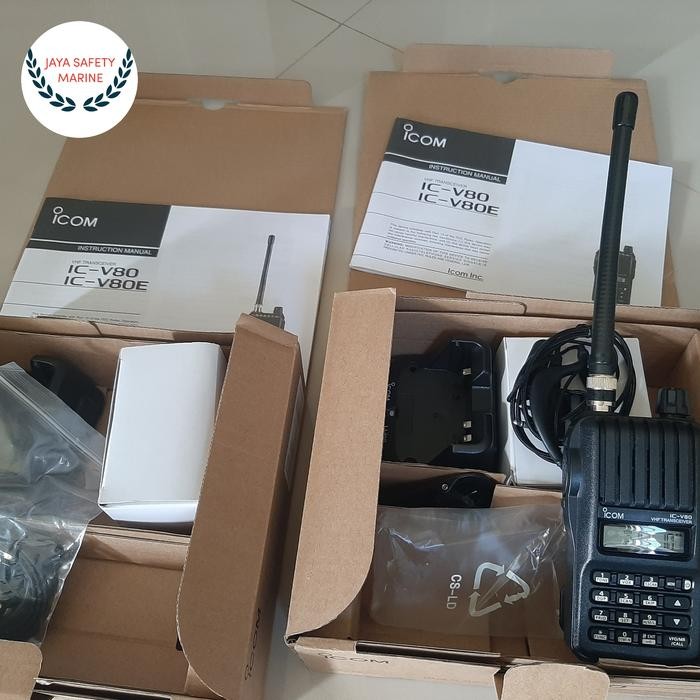 SALE HT RADIO ICOM V80 ORIGINAL IC-V80 HANDY TALKY WALKY TALK bukan V86 V88 bukan samyung stv160