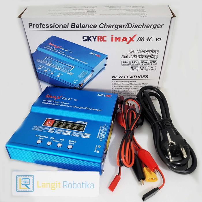 ORIGINAL SKYRC IMAX B6AC V2 B6 AC CHARGER LIPO LITHIUM POLYMER LIHV FREE BUBBLEWRAP