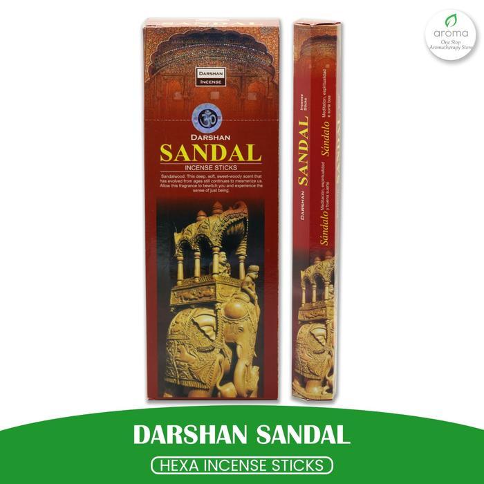 Dupa India Aromaterapi Hexa - Darshan Sandal