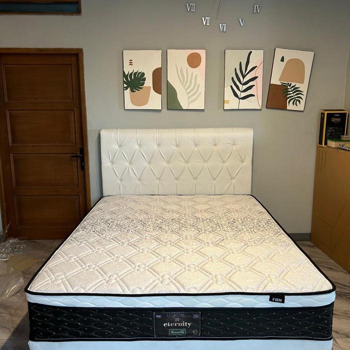 Divan + Sandaran Springbed Uk 120x200 - 100x200
