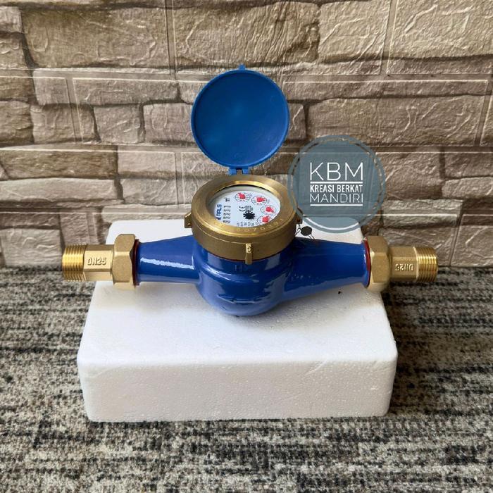 TERBARU WATER METER 1 INCH / METERAN AIR 1" INCH / FLOW METER AIR BERSIH DN25