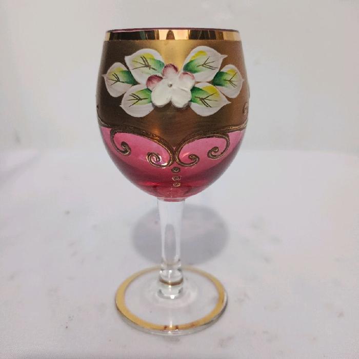 gelas kaki kristal bohemia f99